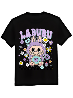 Koszulka Męska Labubu Donut