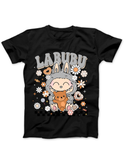 Koszulka Koszulka Damska Szop z Gitarą Czarna - Śmieszne T-Shirty z Nadrukami ?