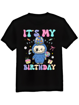 Koszulka Męska Labubu Birthday 1