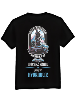 Koszulka Męska Jam Jest Hydraulik