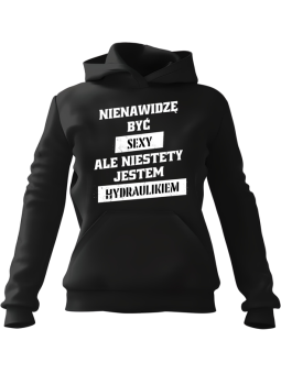 Bluza Męska z kapturem Chiński Smok W Dymie Czarna - Śmieszne gadżety z Nadrukami ?