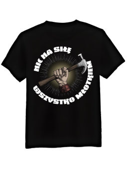 Koszulka Koszulka Męska Freedom Spirit Czarna - Śmieszne T-Shirty z Nadrukami ?