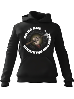 Bluza Męska z kapturem Chiński Smok W Dymie Czarna - Śmieszne gadżety z Nadrukami ?