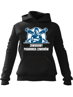 Bluza Męska z kapturem Chiński Smok W Dymie Czarna - Śmieszne gadżety z Nadrukami ?