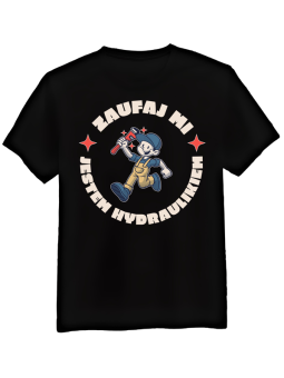 Koszulka Męska Zaufaj Mi Jestem Hydraulikiem