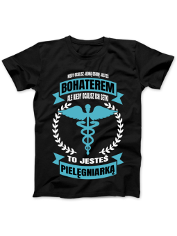 Koszulka Koszulka Damska Szop z Gitarą Czarna - Śmieszne T-Shirty z Nadrukami ?