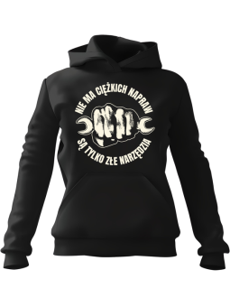 Bluza Męska z kapturem Chiński Smok W Dymie Czarna - Śmieszne gadżety z Nadrukami ?