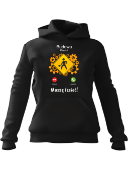 Bluza Męska z kapturem Chiński Smok W Dymie Czarna - Śmieszne gadżety z Nadrukami ?