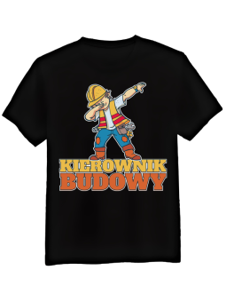 Koszulka Męska Kierownik Budowy