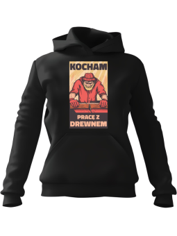 Bluza Męska z kapturem Chiński Smok W Dymie Czarna - Śmieszne gadżety z Nadrukami ?