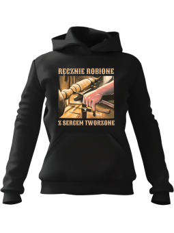 Bluza Męska z kapturem Chiński Smok W Dymie Czarna - Śmieszne gadżety z Nadrukami ?