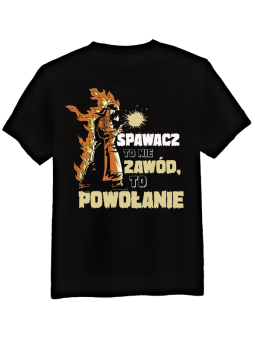 Koszulka Męska Spawacz To Nie Zawód