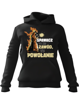 Bluza Męska z kapturem Chiński Smok W Dymie Czarna - Śmieszne gadżety z Nadrukami ?