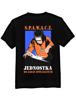 Koszulka Męska Spawacz Jednostka