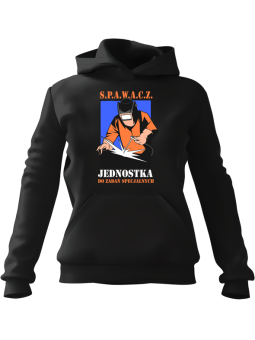 Bluza Męska z kapturem Chiński Smok W Dymie Czarna - Śmieszne gadżety z Nadrukami ?