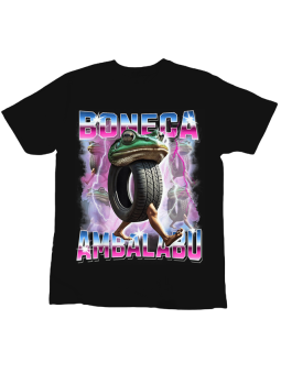 Koszulka Koszulka Dziecięca Pies Tenisista Czarna - Śmieszne T-Shirty z Nadrukami ?