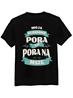 Koszulka Męska Pora Na Mszę