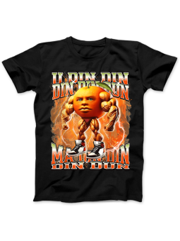 Koszulka Koszulka Damska Szop z Gitarą Czarna - Śmieszne T-Shirty z Nadrukami ?