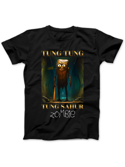 Koszulka Koszulka Damska Szop z Gitarą Czarna - Śmieszne T-Shirty z Nadrukami ?