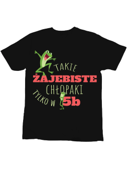 Koszulka Koszulka Dziecięca Pies Tenisista Czarna - Śmieszne T-Shirty z Nadrukami ?