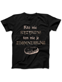 Koszulka Koszulka Damska Szop z Gitarą Czarna - Śmieszne T-Shirty z Nadrukami ?