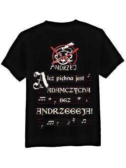 Koszulka Męska 1670 Adamczycha Bez Andrzeja