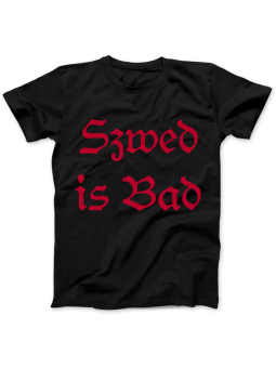 Koszulka Koszulka Damska Szop z Gitarą Czarna - Śmieszne T-Shirty z Nadrukami ?