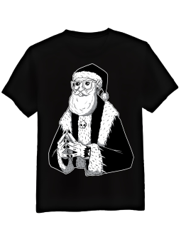 Koszulka Męska Goth Santa