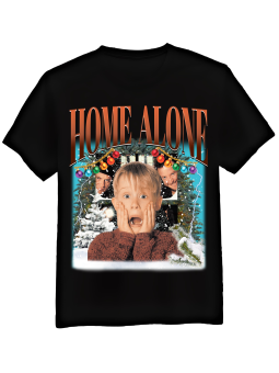 Koszulka Męska Home Alone Kevin Sam w Domu