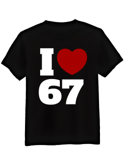 Koszulka Męska I Love 67