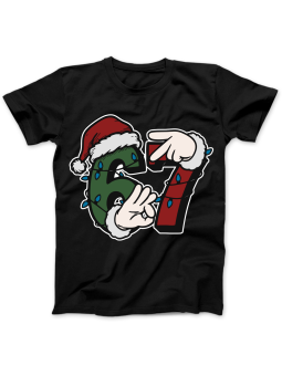 Koszulka Koszulka Damska Szop z Gitarą Czarna - Śmieszne T-Shirty z Nadrukami ?