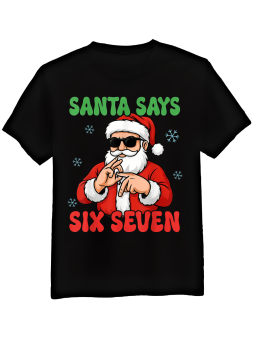 Koszulka Męska Cool Santa Says 67