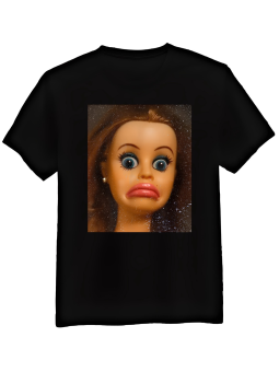 Koszulka Męska Zdziwiona Barbie