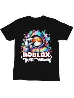 Koszulka Koszulka Dziecięca Pies Tenisista Czarna - Śmieszne T-Shirty z Nadrukami ?