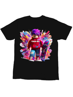 Koszulka Koszulka Dziecięca Pies Tenisista Czarna - Śmieszne T-Shirty z Nadrukami ?