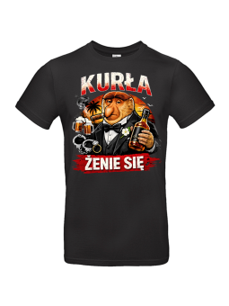 Koszulka Męska Kurła Żenie Się