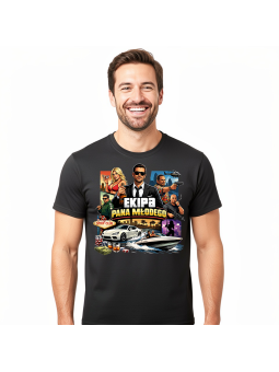 Koszulka Męska Ekipa Pana Młodego GTA