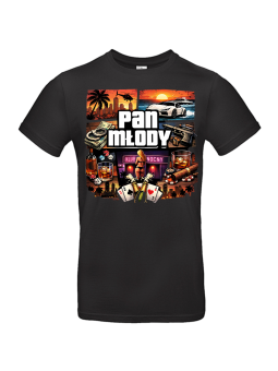Koszulka Męska Pan Młody GTA