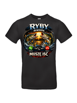 Koszulka Męska Ryby Dzwonią II