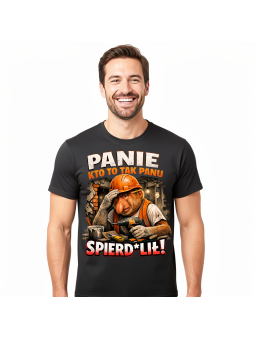 Koszulka Męska Nosacz Panie Kto Tak