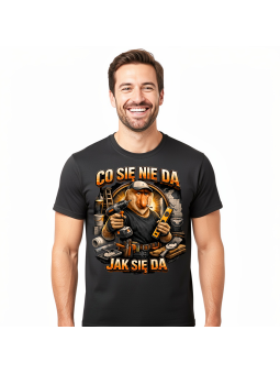 Koszulka Męska Co Się Nie Da Jak Się Da II