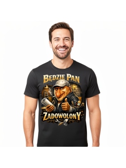 Koszulka Męska Nosacz Będzie Pan Zadowolony