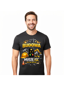 Koszulka Męska Budowa Dzwoni II