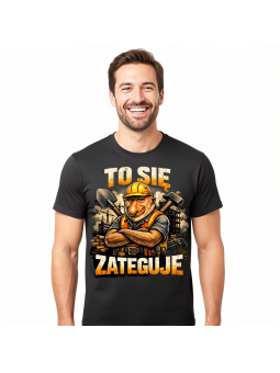 Koszulka Męska To Się Zateguję