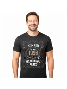 Koszulka Męska Born in 1996 | 30 Lat