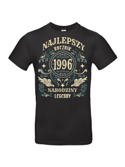 Koszulka Męska Najlepszy Rocznik 1996 | 30 Lat