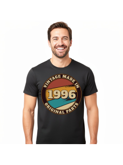 Koszulka Męska Vintage Made In 1996 | 30 Lat
