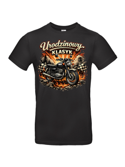 Koszulka Męska Urodzinowy Klasyk Motor MZ