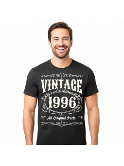 Koszulka Męska Vintage Original Parts 1996 | 30 Lat