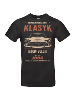 Koszulka Męska Old Is Gold Klasyk Auto 1996| 30 Lat